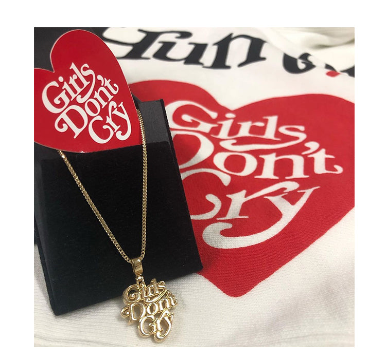 nigo human made girls don't cry pendant necklace chain bape bathing ape