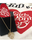nigo human made girls don't cry pendant necklace chain bape bathing ape