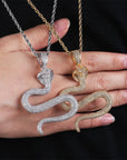 Young thug slime season cobras pendant necklace free chain included