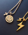 EYEFUNNY smiling face pendant necklace chain diamond vvs アイファニー POGGY KIM JONES VIRGIL JBALVIN