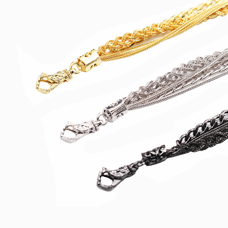 Emanuele Bicocchi for Men farfetch ssense braided bracelet