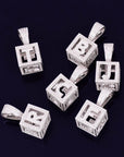 affordable hip hop custom jeweler iced out baby block letter pendant necklace chain shopgld