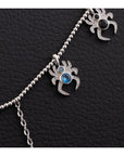Farfetch Eyefunny diamond spider pendant choker necklace