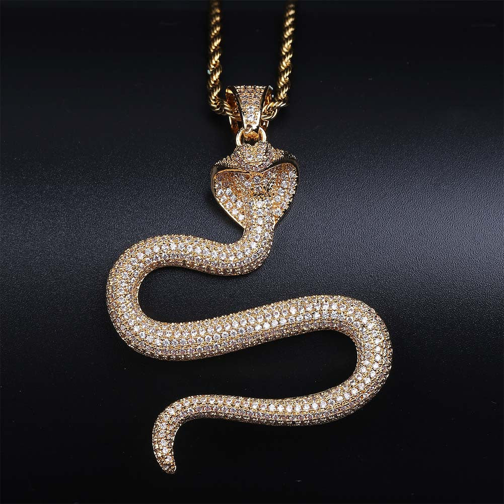 Young thug slime season cobras pendant necklace free chain included