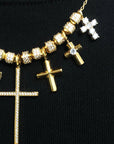 EYEFUNNY smiling face pendant necklace chain diamond vvs アイファニー POGGY KIM JONES VIRGIL JBALVIN