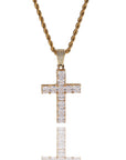 Princess cut cross pendant & necklace with free matching chain playboi carti vlone 