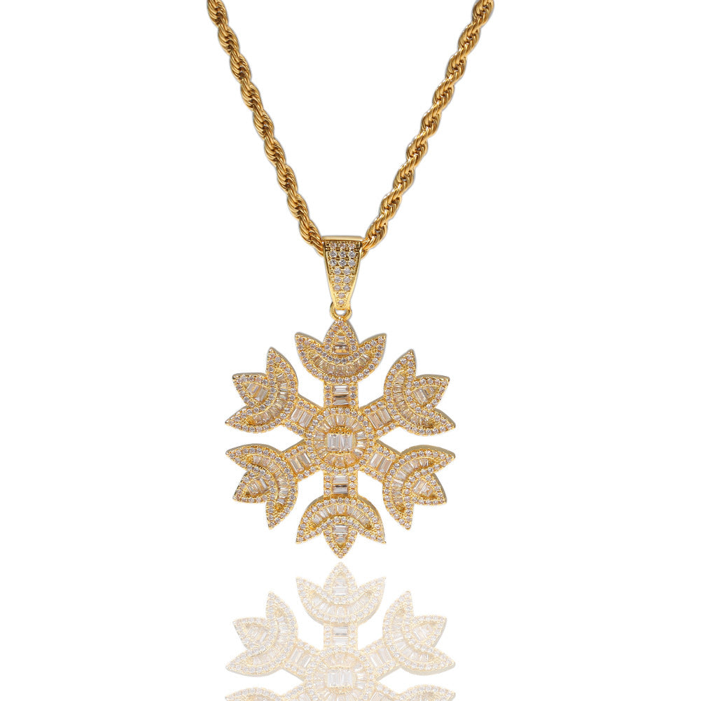 Quavo Gifts Saweetie A $75K Iced Snowflake pendant necklace chain free vvs diamond girl my type