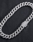 18mm rounded bubble cuban links necklace/bracelet chain 3D diamons vvs ifandco shopgld