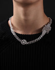 fully iced diamond Hero necklace choker 1017 ALYX 9SM asap rocky kanye west 
