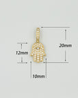 greg yuna pico hamsa nano jesus pendant necklace chain 
