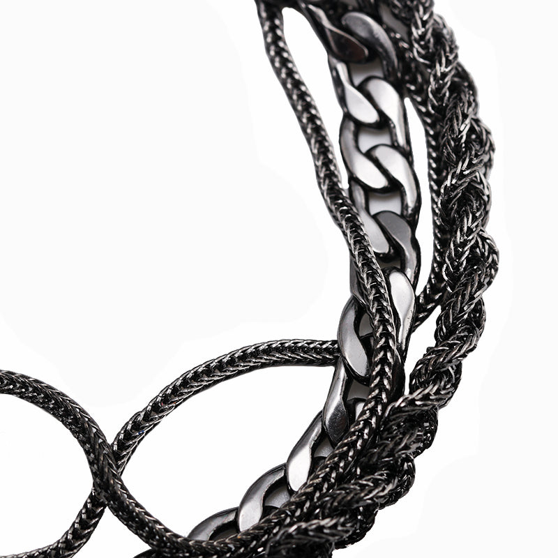 Emanuele Bicocchi for Men farfetch ssense braided bracelet