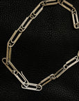 paper clip links jacob & co virgil abloh offwhite alike necklace chain link diamond travis scott silver white gold buy