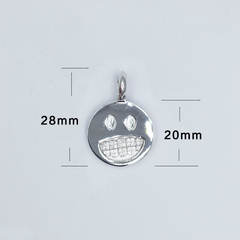 Smiley face iced grillz