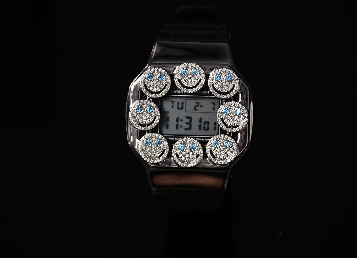 eyefunny gshock 5600 bezel custom case watch diamond farfetch