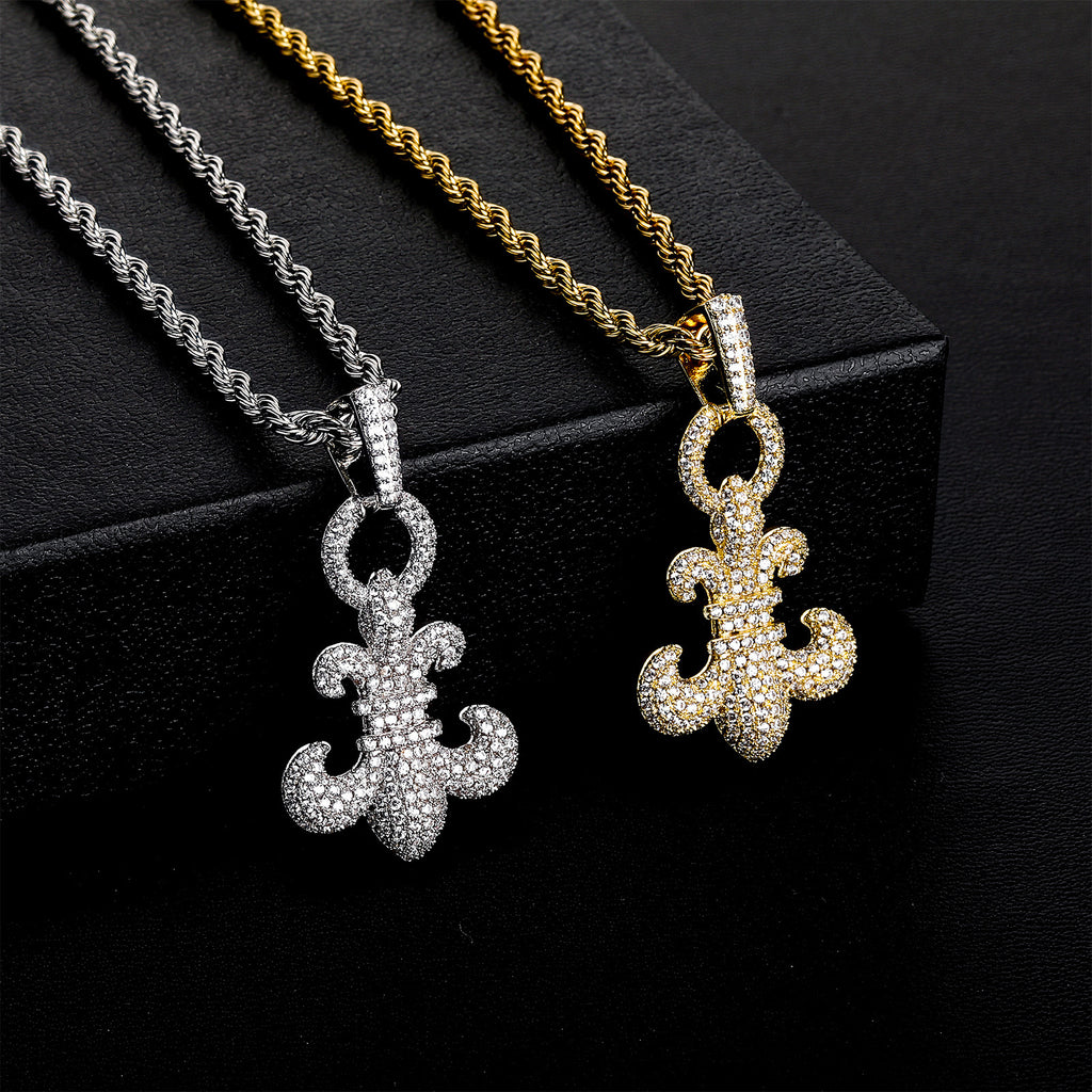 fully iced diamond chromehearts chrome hearts bs flare pendant necklace chain custom made tokyo japan クロムハーツ