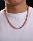 6mm cuban link necklace chain diamond ankle chain hip hop rapper jewelers ifandco cardib megan fashion nova  hip hop jewelry