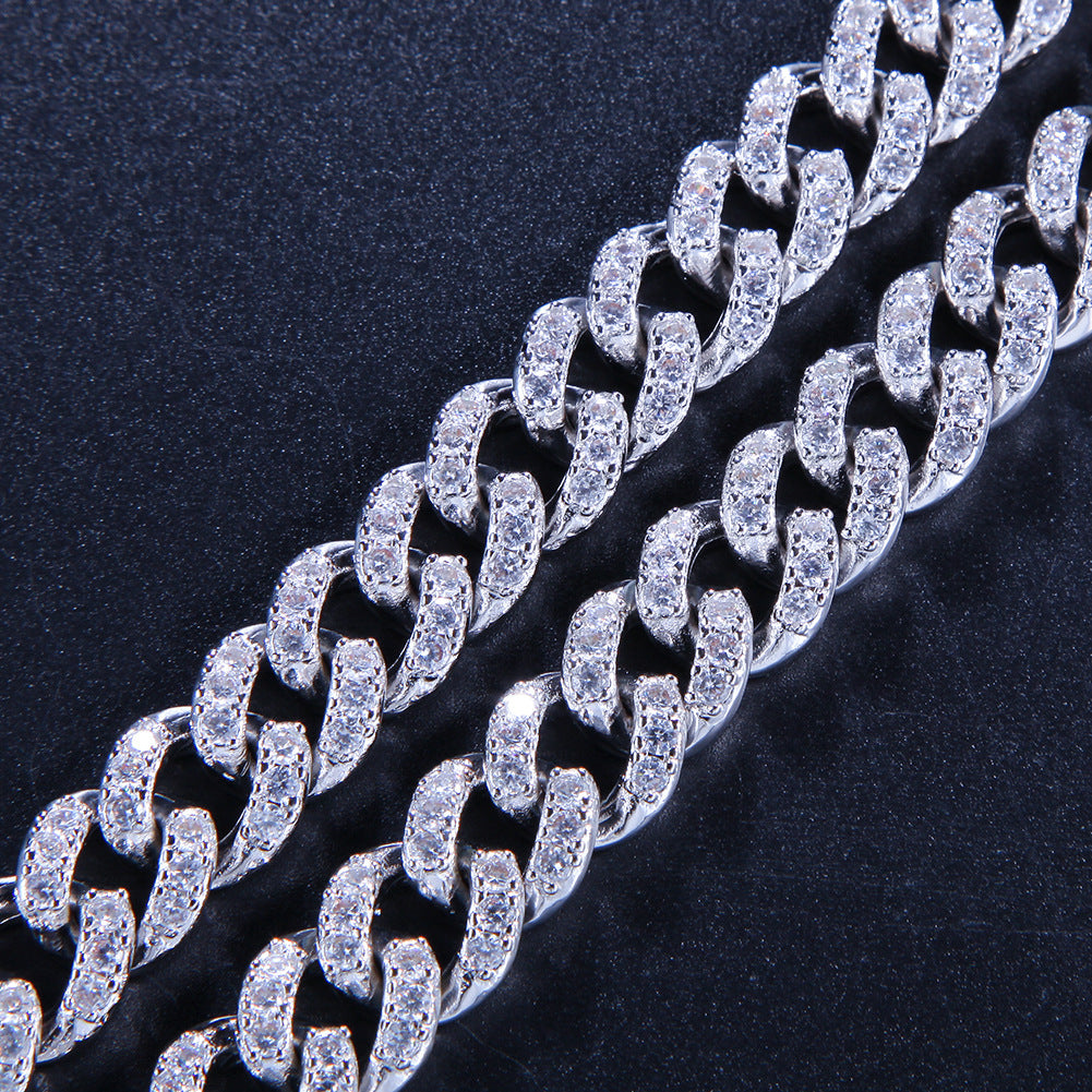 8mm cuban link ben baller ifandco vvs diamond necklace chain shopgld travis scott kylie jenner stormi