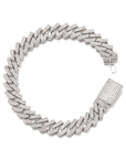 curb cuban link 10mm necklace chain fully iced custom clasp diamond ifandco