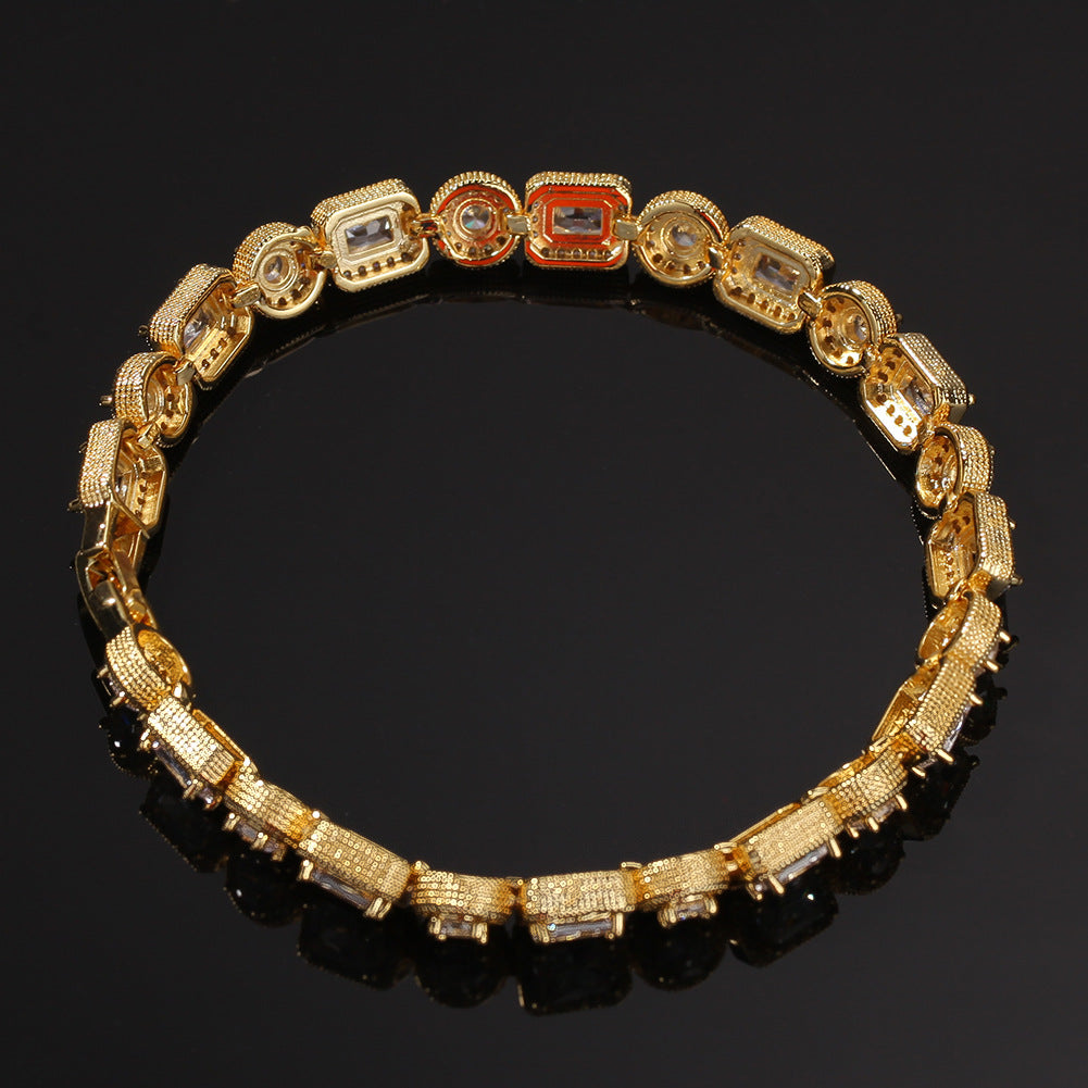 travis scott canary halo one row solitaire tennis link bracelet out with kylie jenner