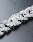 20mm gucci link cuban link combo necklace chain custom clasp diamond shopgld gold