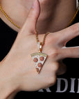 icebox pizza ifandco penant necklace chin cuban links tennis links diamond buy cheap