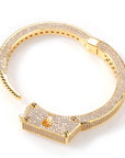 Suge Knight Fully iced diamond handcuff bracelet deathrow records tupac jewelry hip hop rap celebrity jewelry jewelers