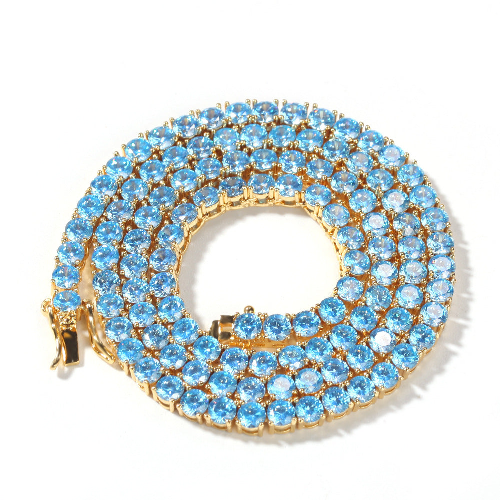 tyler the creator topaz blue tennis links chain buy tyler jewelry ice bling floweboy frank ocean