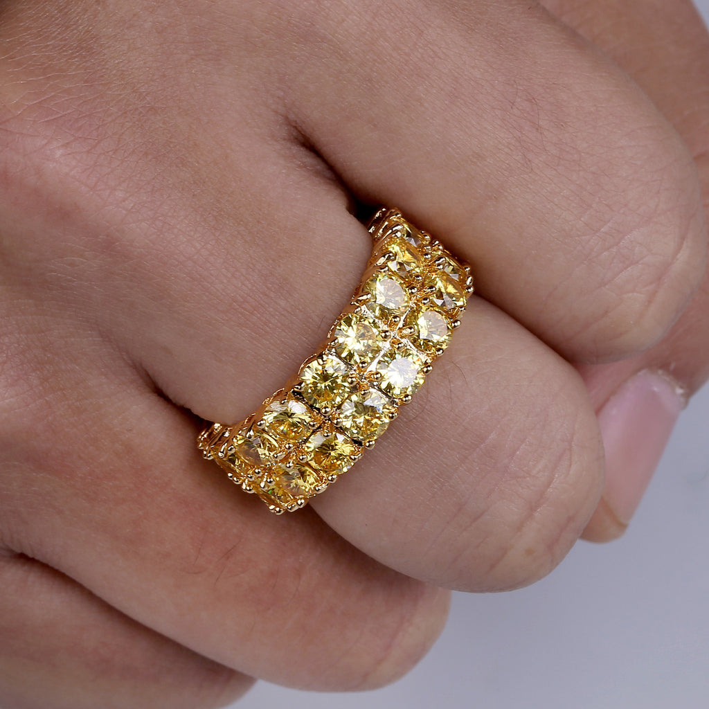 canary eternity ring diamond vvs ifandco custom jeweler shopgld travis scott kylie jenner ring