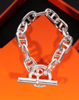 HERMES Chaine d'Ancre bracelet, very large model [ Chaine dAncre ][ 2021-22FW ][ HERMES x Accessories ][ HERMES x Watches & Jewelry ][ HERMES x Bracelets ]