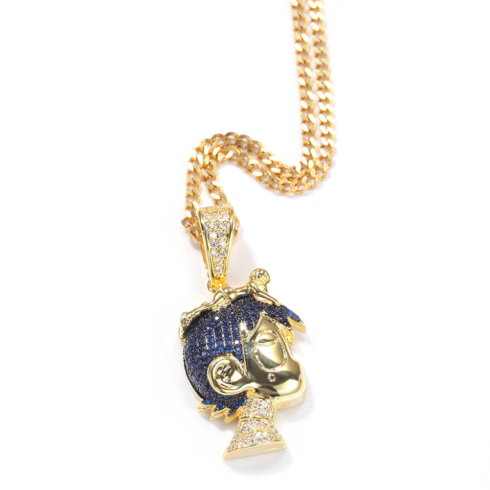 Lil Uzi Vert vs. the World pendant necklace diamond Eternal Atake, Lil Uzi Vert vs. The World 2, and Pluto x Baby Pluto