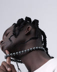 asap rocky vlone pearl necklace chain ian connor jewelry links chain