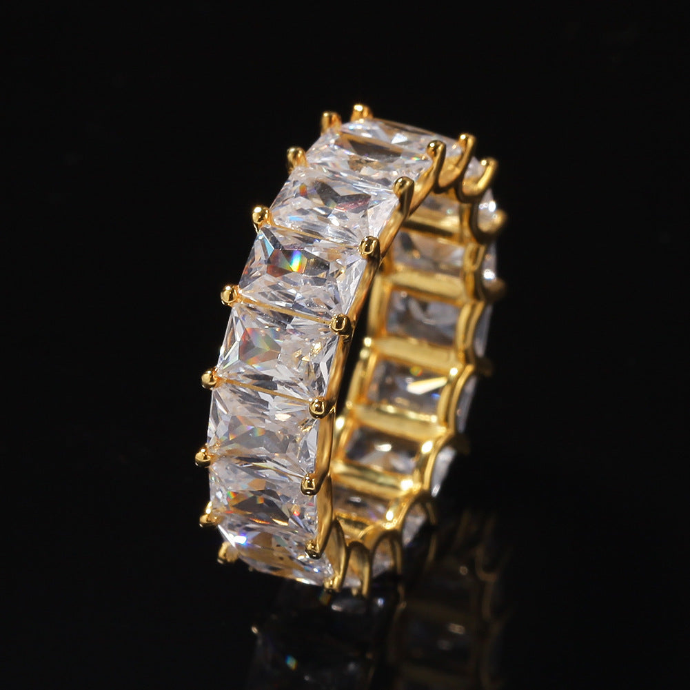 Kylie Jenner signature eternity band ring in oval kylie ring diamond