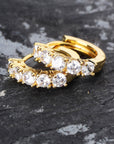 eternity fully iced hoop earrings ifandco shopgld high end luxury jewelry diamond