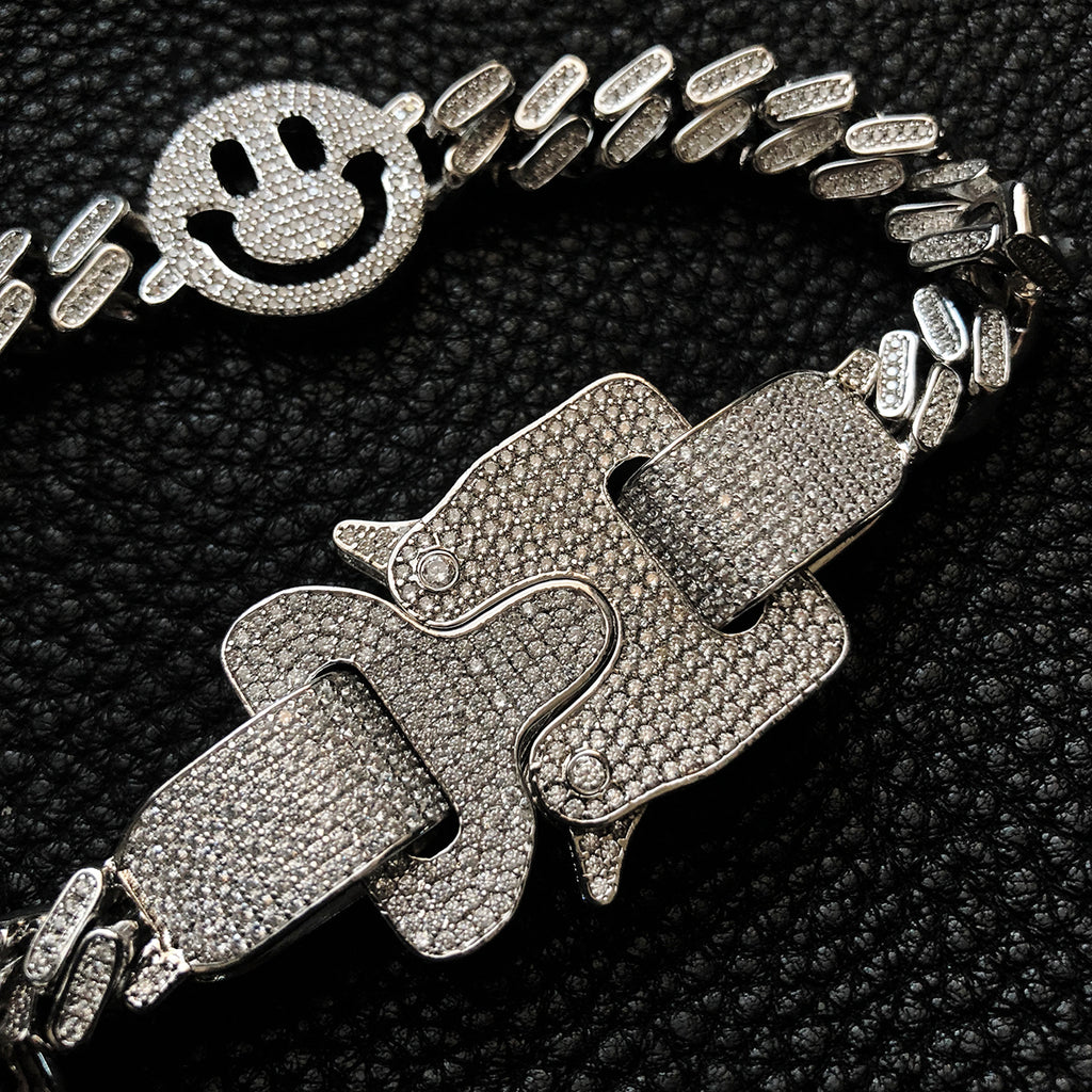 fully iced diamond Hero necklace choker 1017 ALYX 9SM asap rocky kanye west 