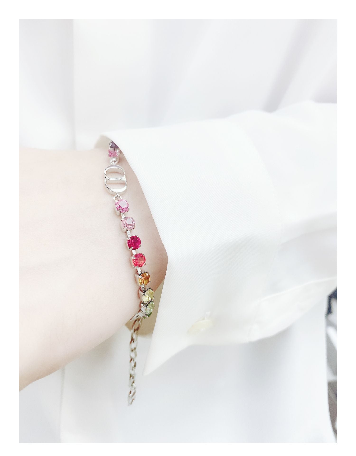 CD tennis links yoon ambush rainbrow tennis links diamond Christian dior 2021ss farfetch
