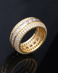 fully iced princess cut eternity ring travis scott lil uzi vert hip hop jewelry shopgld