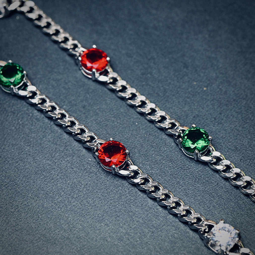 Infinity stone cuban link necklace chain Pharrell jacob &amp; co diamonds necklace grill gemstone rare