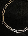 paper clip links jacob & co virgil abloh offwhite alike necklace chain link diamond travis scott silver white gold buy