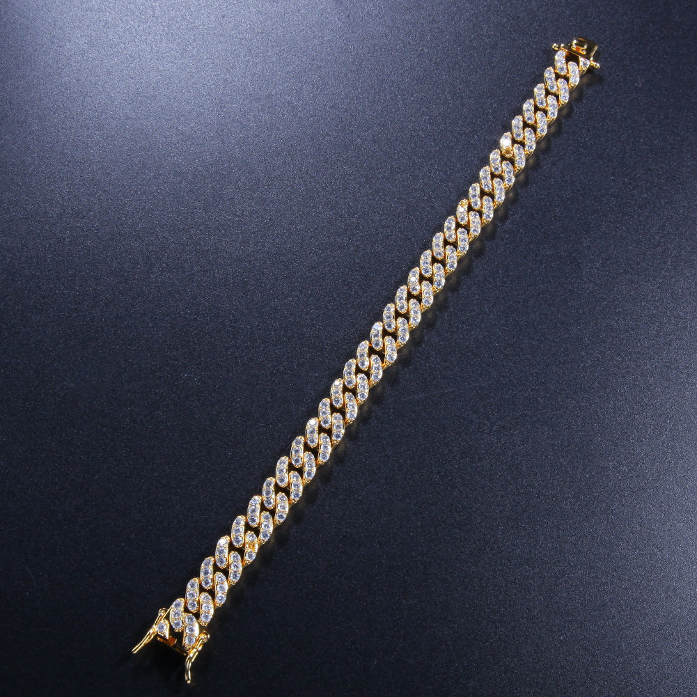 8mm cuban link ben baller ifandco vvs diamond necklace chain shopgld travis scott kylie jenner stormi