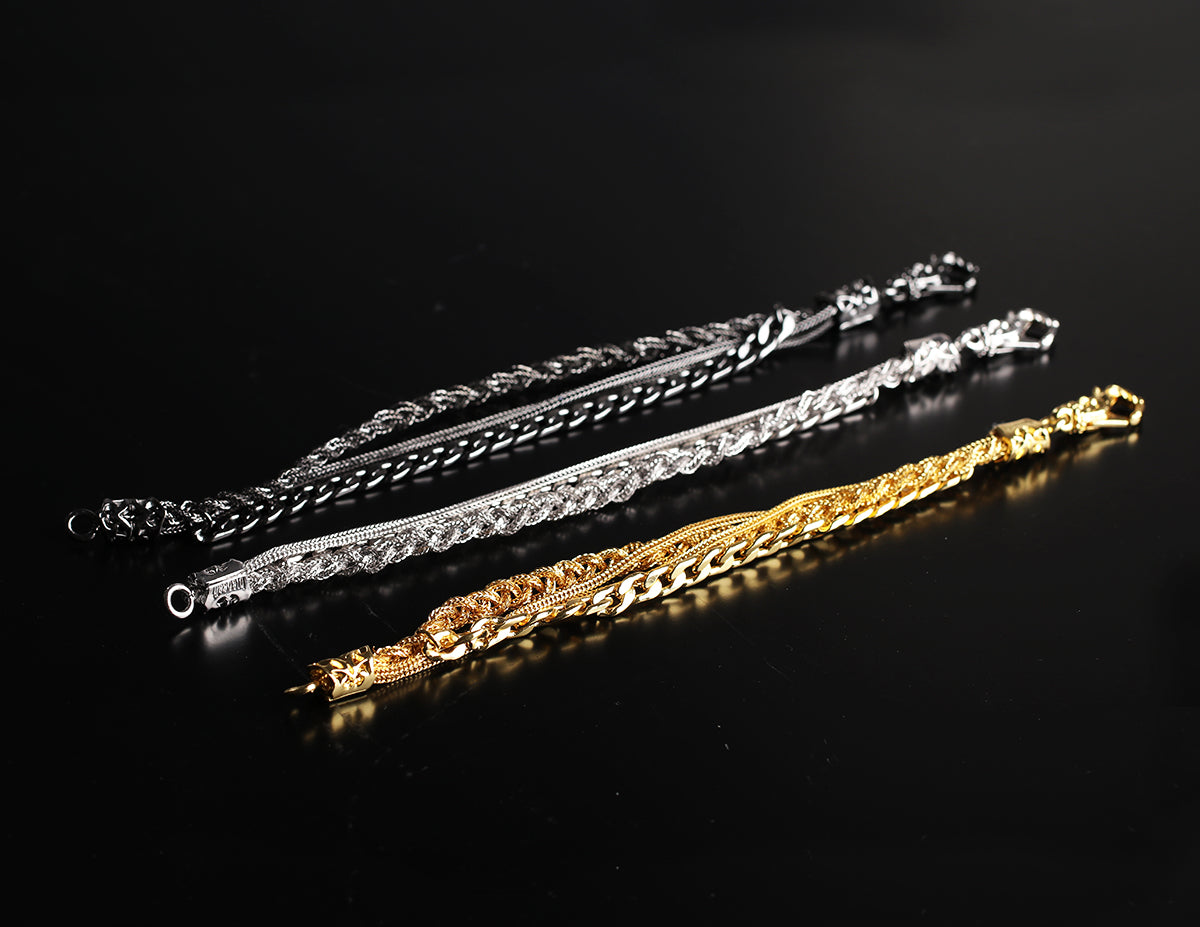 Emanuele Bicocchi for Men farfetch ssense braided bracelet