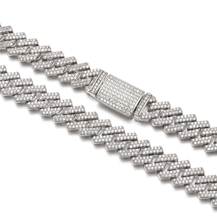 Solid sterling silver acrobat links bracelet – Bijouterie Gonin