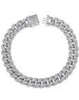 Fully iced 3D Bubble 10mm diamond cuban link necklace chain Yellow Gold high end fine jewelry ifandco jewelers travis scott