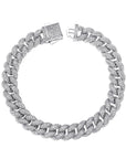 Fully iced 3D Bubble 10mm diamond cuban link necklace chain Yellow Gold high end fine jewelry ifandco jewelers travis scott