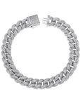 Fully iced 3D Bubble 10mm diamond cuban link necklace chain Yellow Gold high end fine jewelry ifandco jewelers travis scott