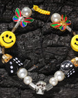 asap rocky jewelry pearl necklace dice skull chain choker playboi carti vlone