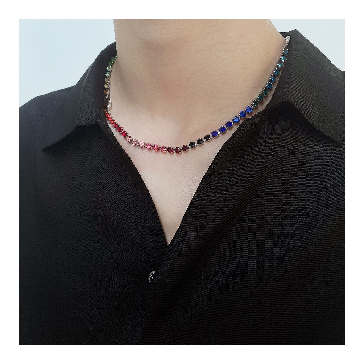 CD tennis links yoon ambush rainbrow tennis links diamond Christian dior 2021ss farfetch