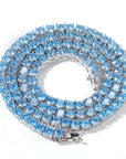 tyler the creator topaz blue tennis links chain buy tyler jewelry ice bling floweboy frank ocean