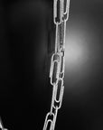 paper clip links jacob & co virgil abloh offwhite alike necklace chain link diamond travis scott silver white gold buy