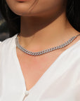 9mm cuban link chain adjustable female cardi b kylie jenner vvs diamond ifandco luxury handbag jewellery