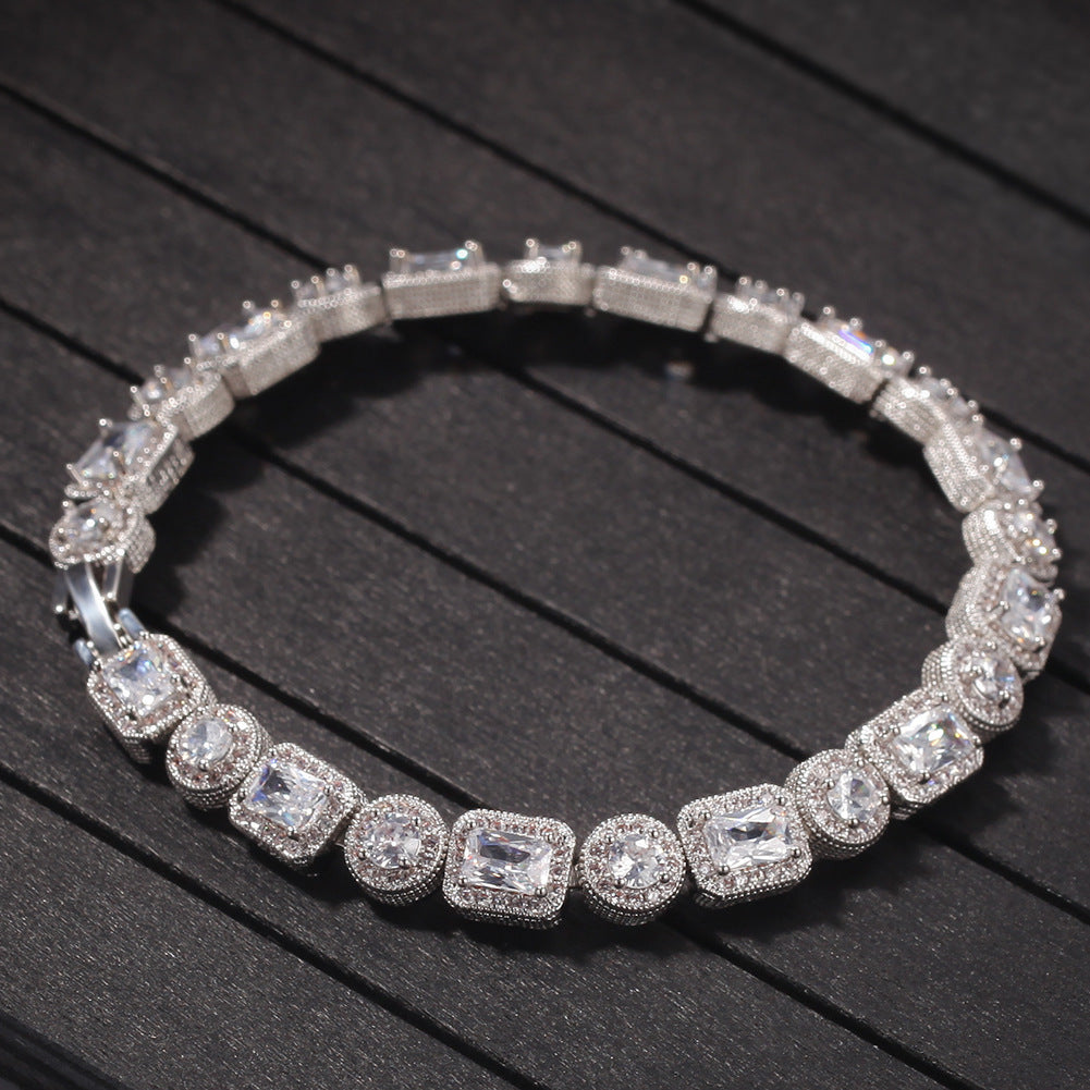 travis scott canary halo one row solitaire tennis link bracelet out with kylie jenner